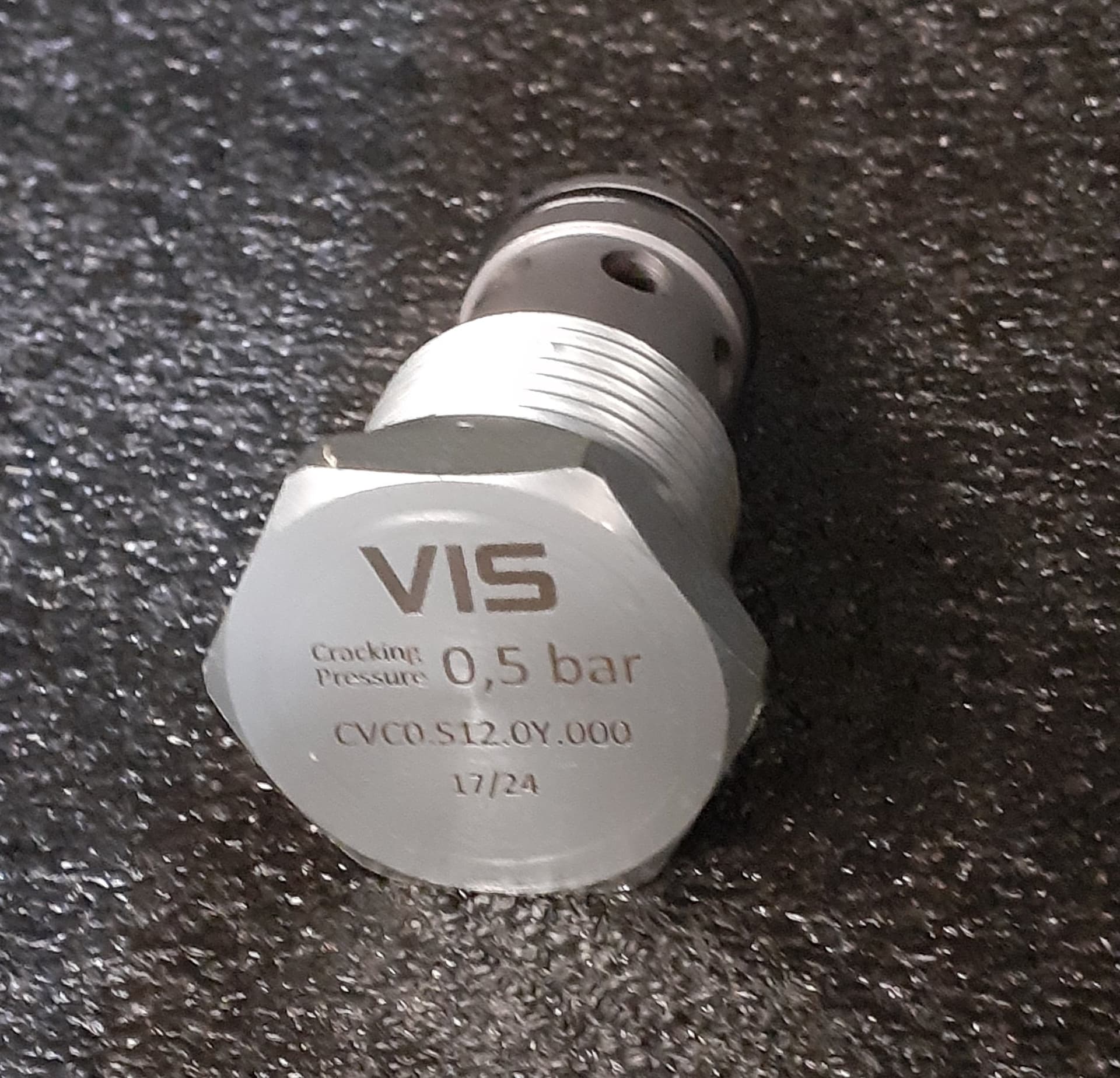 CVC0.S12.0Y.000 صمام عدم رجوع خرطوشي