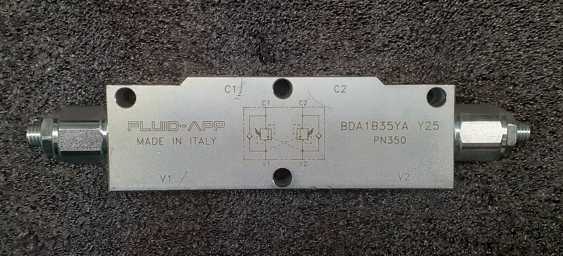 BDA1B35YA 1/4 BSP DOUBLE ACTING COUNTERBALANCE VALVE