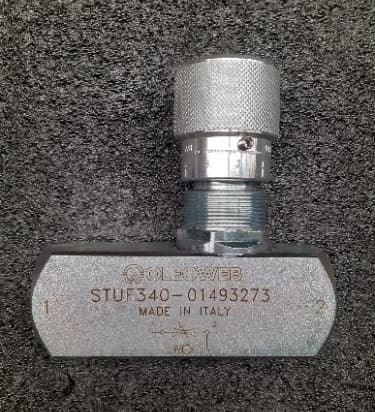 STUF120 1/2 ÇEKLİ HIZ AYAR VALFİ
