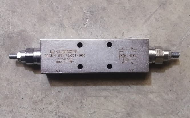 OPEN CENTER COUNTERBALANCE VALVE