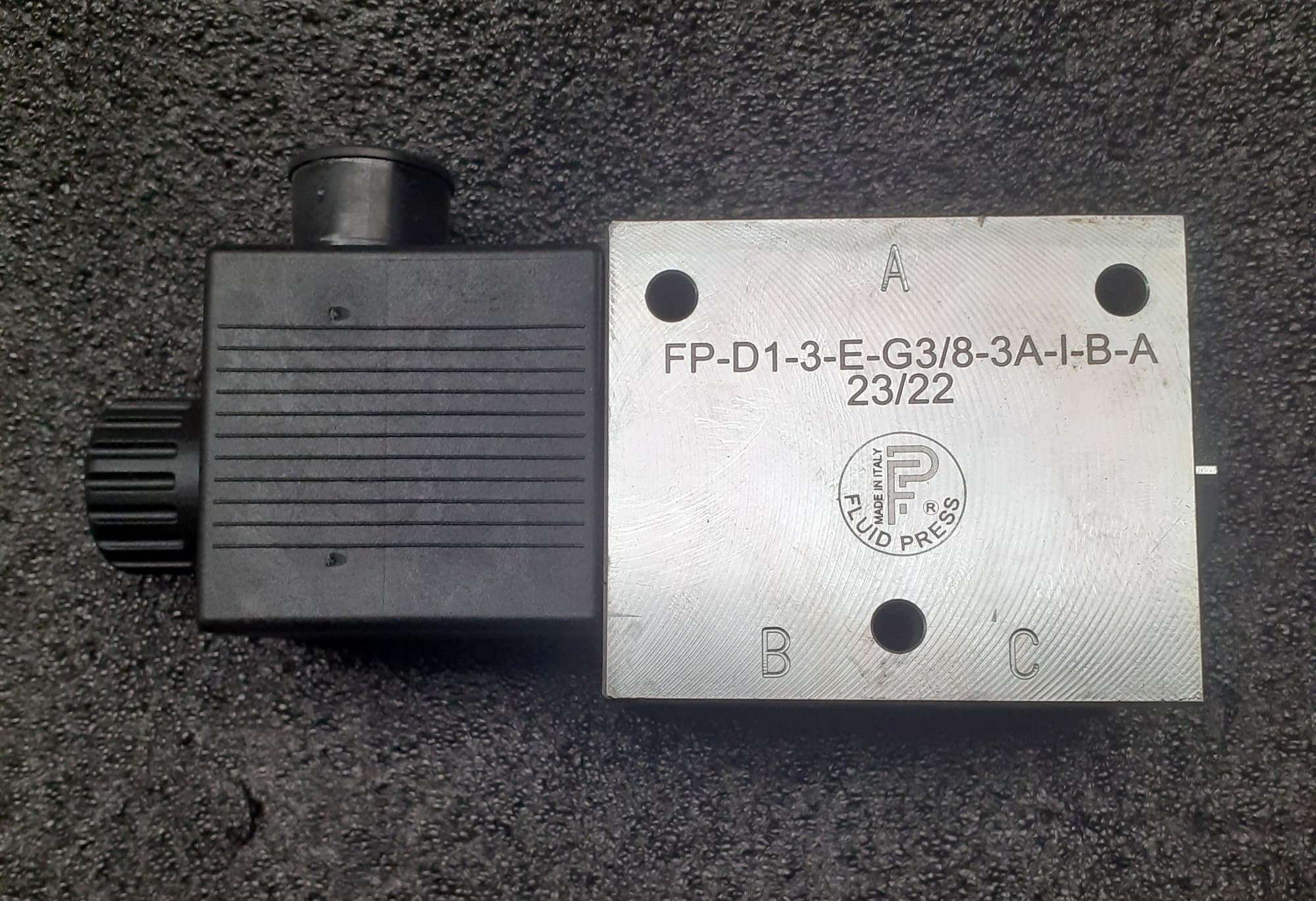 FP-D1-3-E-G 3/8 AÇIK GENİŞ AYIRICI VALF