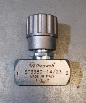 NO-CHECK SPEED ADJUSTMENT VALVE