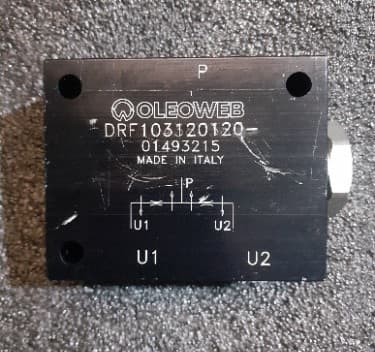 DRF10 3/8-1/2 3-10 DEBİ HAT TİPİ AKIŞ BÖLÜCÜ