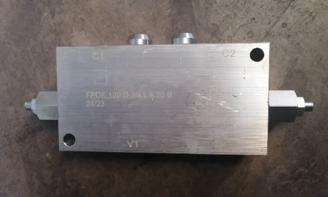 FPOE 120 D 3/4 LA 35 B صمام حمل مزدوج